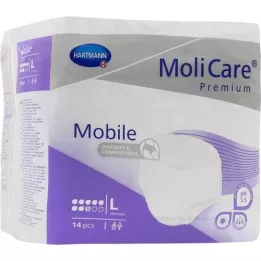 MOLICARE Premium Mobile 8 tippaa koko L, 14 kpl