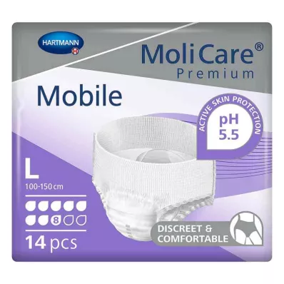 Molicare Premium Mobile 8 tippaa koko l (14 kpl)