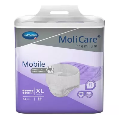 MoliCare® Premium Mobile 8 tippaa XL, 14 kpl MoliCare® Premium Mobile 8 tippaa XL, 14 kpl