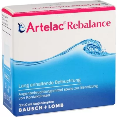 ARTELAC Rebalance-silmätipat, 3 X 10 ml