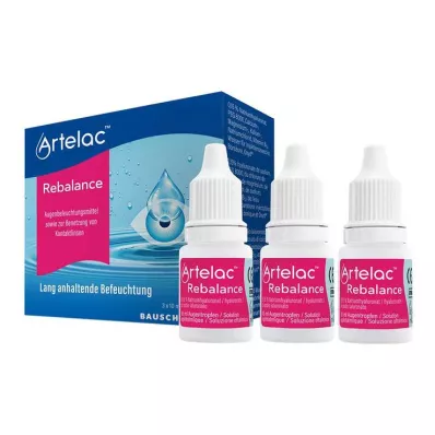 ARTELAC Rebalance-silmätipat, 3 X 10 ml ARTELAC Rebalance-silmätipat, 3 X 10 ml
