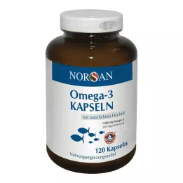NORSAN Omega-3-kapselit, 120 kapselia