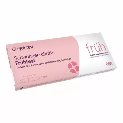 CYCLOTEST Varhaisraskaustesti 10 mlU/ml virtsaa, 1 kpl CYCLOTEST Varhaisraskaustesti 10 mlU/ml virtsaa, 1 kpl