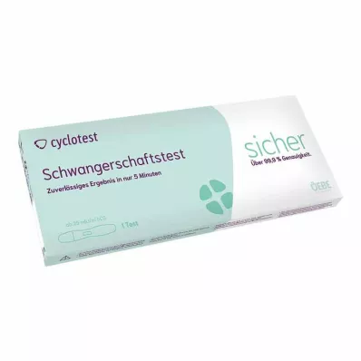 CYCLOTEST Raskaustesti 25 mlU/ml virtsaa, 1 kpl CYCLOTEST Raskaustesti 25 mlU/ml virtsaa, 1 kpl