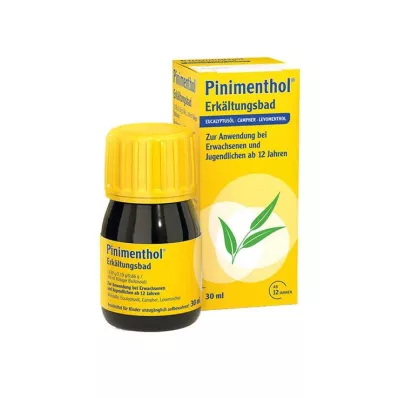PINIMENTHOL Kylmäkylpy 12 vuotta, 30 ml PINIMENTHOL Kylmäkylpy 12 vuotta, 30 ml