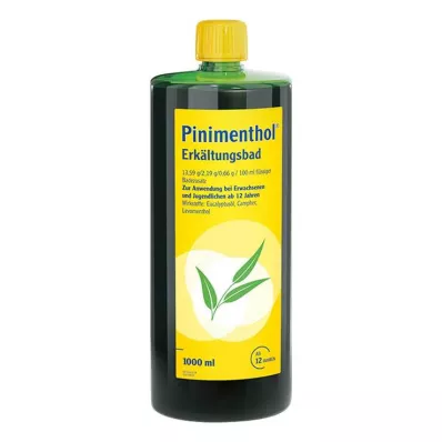 PINIMENTHOL Kylmäkylpyamme 12 vuotta, 1000 ml PINIMENTHOL Kylmäkylpyamme 12 vuotta, 1000 ml