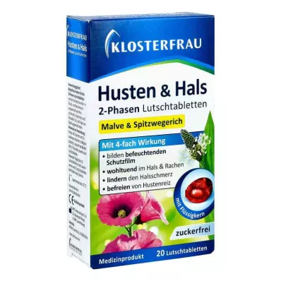 KLOSTERFRAU Yskä &amp; Kurkkupastillit, 20 kpl