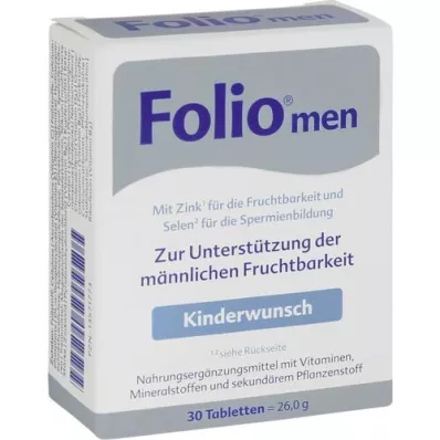FOLIO miesten tabletit, 30 kpl