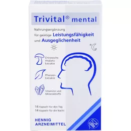 TRIVITAL henkiset kapselit, 28 kpl