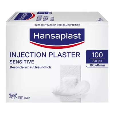 Hansaplast Sensitive ruiskulaastarit 1,9x4 cm, 100 kpl