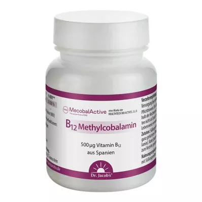B12 METHYLCOBALAMIN Dr.Jacobin pastillit, 60 kpl