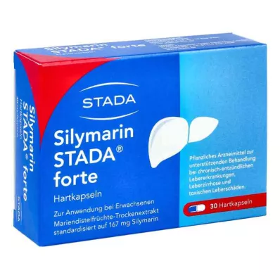 Silymarin STADA forte kovat kapselit maksasairauksiin (30 kpl)