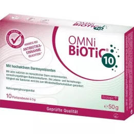 OMNI BiOTiC 10 -jauhe, 10X5 g