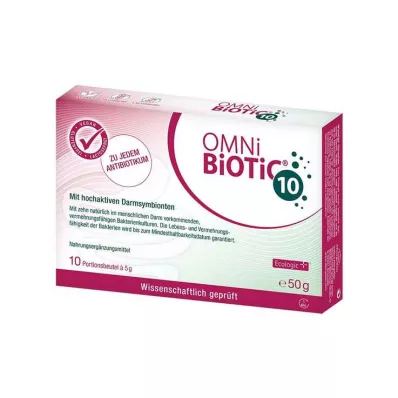 OMNI BiOTiC 10 -jauhe, 10X5 g