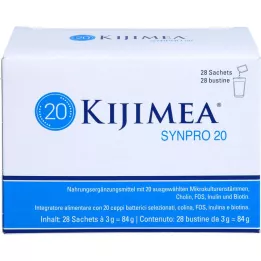 KIJIMEA Synpro 20 -jauhe, 28X3 g