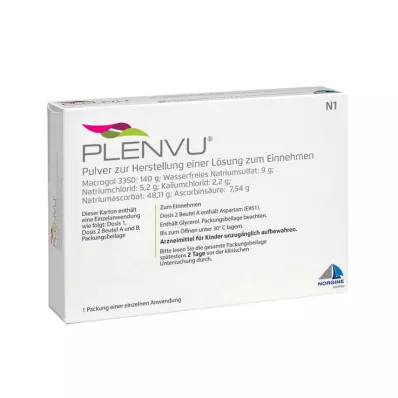 PLENVU Jauhe oraaliliuosta varten, 1 kpl PLENVU Jauhe oraaliliuosta varten, 1 kpl