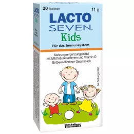 Lacto Seven Kids -tabletit, 20 kpl