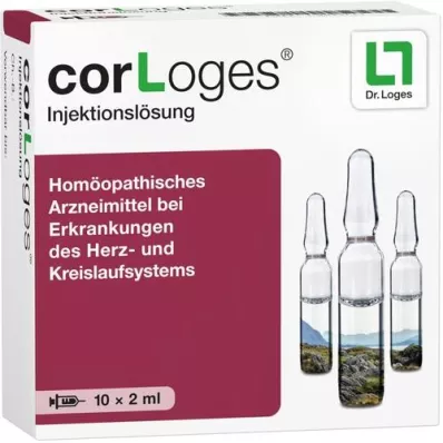 CORLOGES Injektioliuosampullit, 10X2 ml