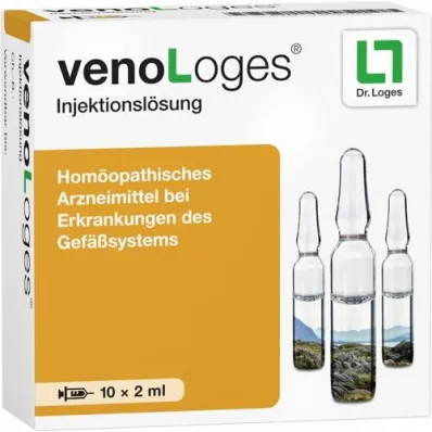 VENOLOGES Injektioliuosampullit, 10X2 ml