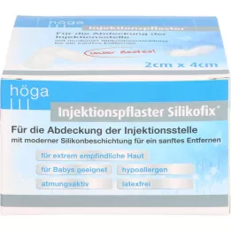 INJEKTIONSPFLASTER Silikofix 2x4 cm Höga, 100 kpl