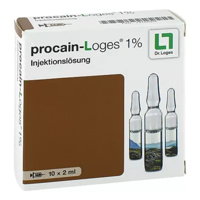 Procaine-Loges 1 % injektioliuosampullit, 10X2 ml Procaine-Loges 1 % injektioliuosampullit, 10X2 ml