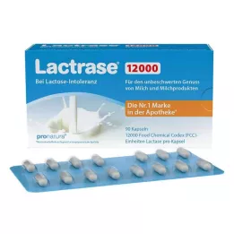LACTRASE 12 000 FCC kapselia, 90 kpl