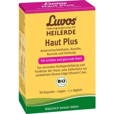 LUVOS Healing Earth Organic Skin Plus kapselit, 30 kapselia