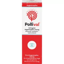 POLLIVAL 0,5 mg/ml silmätippaliuos, 10 ml