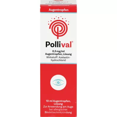 POLLIVAL 0,5 mg/ml silmätippaliuos, 10 ml