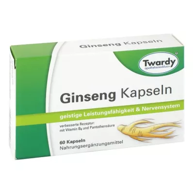 Ginseng-kapselit, 60 kpl Ginseng-kapselit, 60 kpl