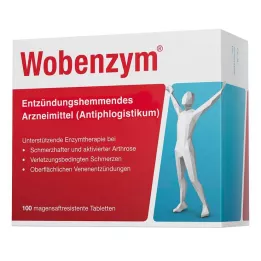 WOBENZYM enteropäällysteiset tabletit, 100 kpl