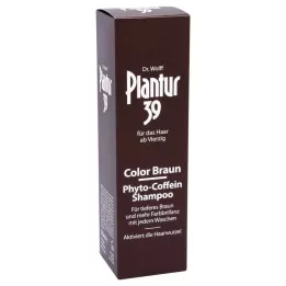 PLANTUR 39 Color Braun Phyto-Caffeine Shampoo, 250 ml