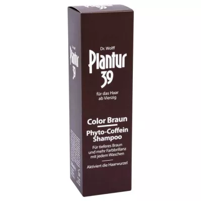 PLANTUR 39 Color Braun Phyto-Caffeine Shampoo, 250 ml PLANTUR 39 Color Braun Phyto-Caffeine Shampoo, 250 ml