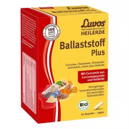 LUVOS Healing Earth Organic Dietary Fibre Plus Kapselit, 60 kapselia