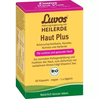 LUVOS Healing Earth Organic Skin Plus kapselit, 60 kapselia