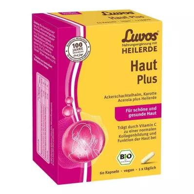 LUVOS Healing Earth Organic Skin Plus kapselit, 60 kapselia