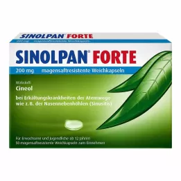 SINOLPAN forte 200 mg enteropäällysteiset pehmeät kapselit, 50 kpl