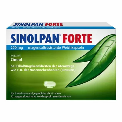 SINOLPAN® FORTE 200 mg pehmeät kapselit, 50 kpl