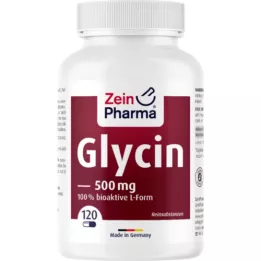 GLYCIN 500 mg kasviksissa.HPMC Kapselit ZeinPharma, 120 kpl