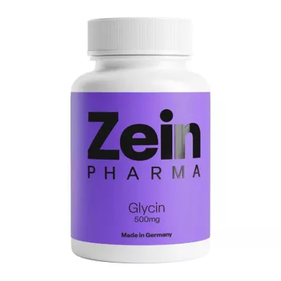 GLYCIN 500 mg kasviksissa.HPMC Kapselit ZeinPharma, 120 kpl