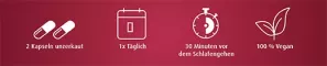 Instructions for use for Glysiini 500 mg kasviskapselissa.HPMC Zeinpharma, 120 kpl - 2