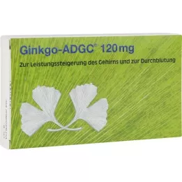 GINKGO ADGC 120 mg kalvopäällysteiset tabletit, 20 kpl