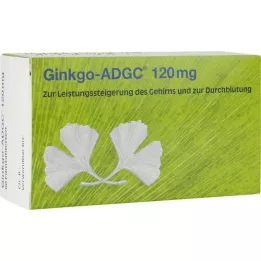 GINKGO ADGC 120 mg kalvopäällysteiset tabletit, 60 kpl