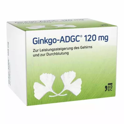 GINKGO ADGC 120 mg kalvopäällysteiset tabletit, 120 kpl GINKGO ADGC 120 mg kalvopäällysteiset tabletit, 120 kpl
