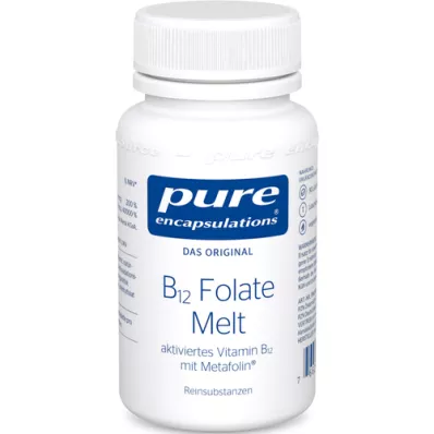 PURE ENCAPSULATIONS B12 folaattisulatuspastillit, 90 kpl