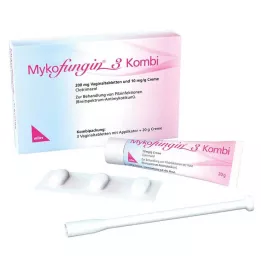 MYKOFUNGIN 3 Combi 200 mg emätintabletti + 10 mg/g cre, 1 P