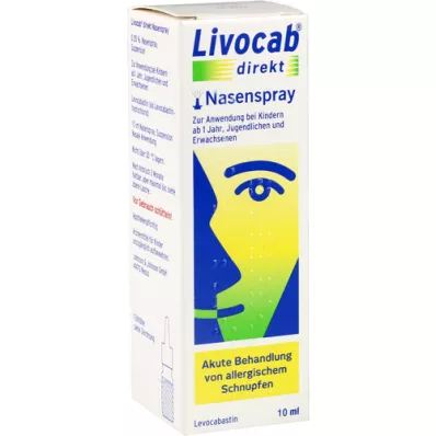 LIVOCAB suora nenäsumute, 10 ml