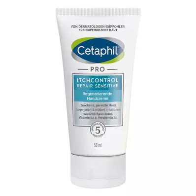 Cetaphil Pro Itch Control Repair herkkä uudistava käsivoide, 50 ml Cetaphil Pro Itch Control Repair herkkä uudistava käsivoide, 50 ml