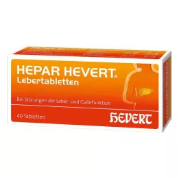 HEPAR HEVERT Maksatabletit, 40 kpl
