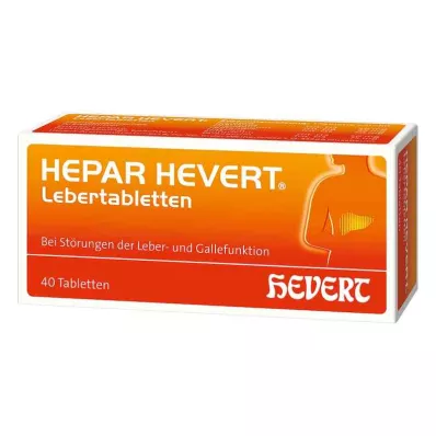 Hepar Hevert maksatabletit (40 kpl) Hepar Hevert maksatabletit (40 kpl)